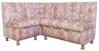 Кухонный диван угловой Сенатор 20 левый 120*120 см микровелюр