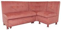 Кухонный диван угловой Сенатор 19 правый 120*120 см микрофибра