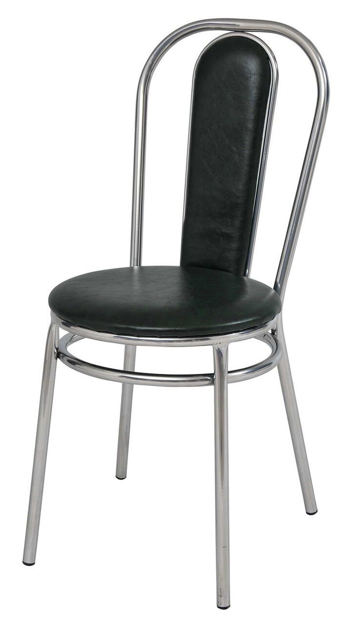 Кухонные стулья со спинкой черные